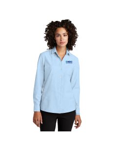 MERCER+METTLE Women&#039;s Long Sleeve Stretch Woven Shirt